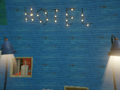 the hotel