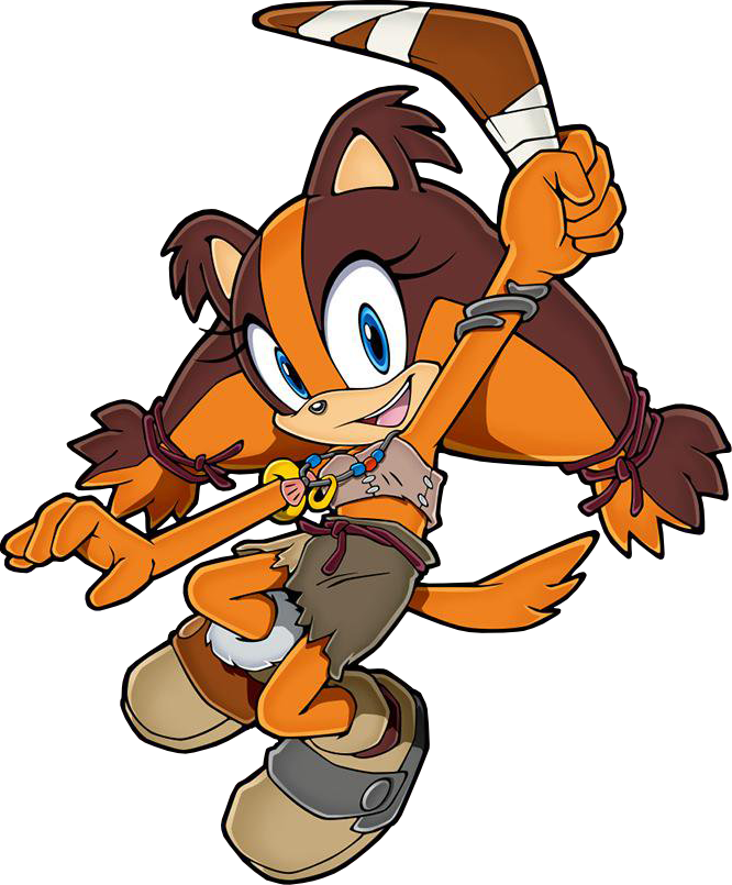 Sticks the Badger - Sonic Battle
