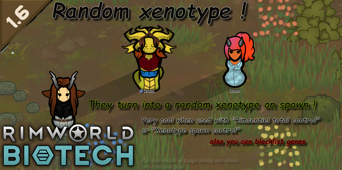 XenoReplacer - A xenotype that turns into another random xenotype
