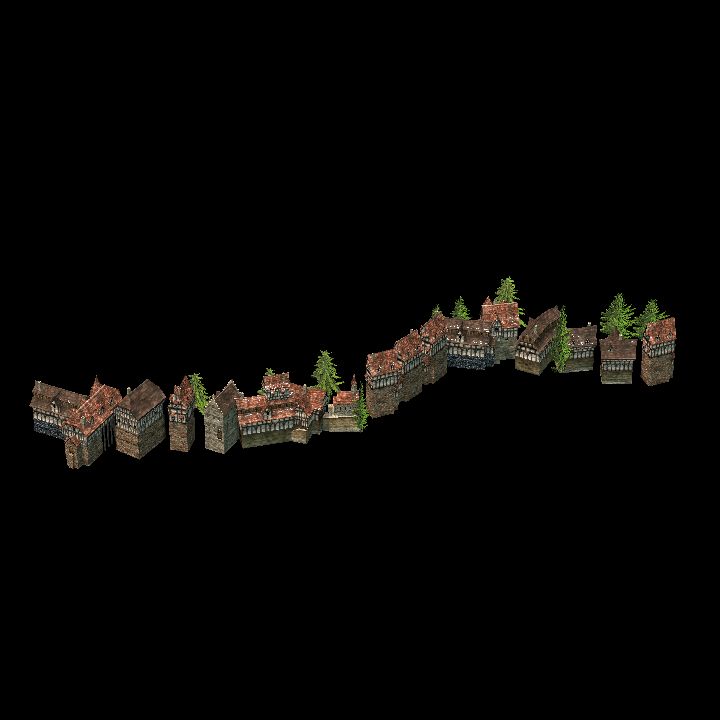 Overworld streets - freehand 9