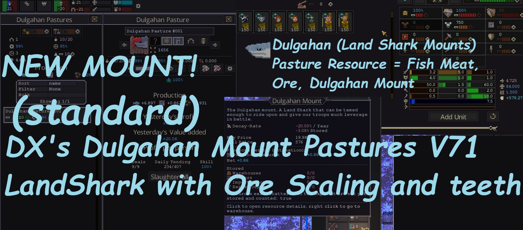 Dulgahan Land Shark Mounts V71 (standard)