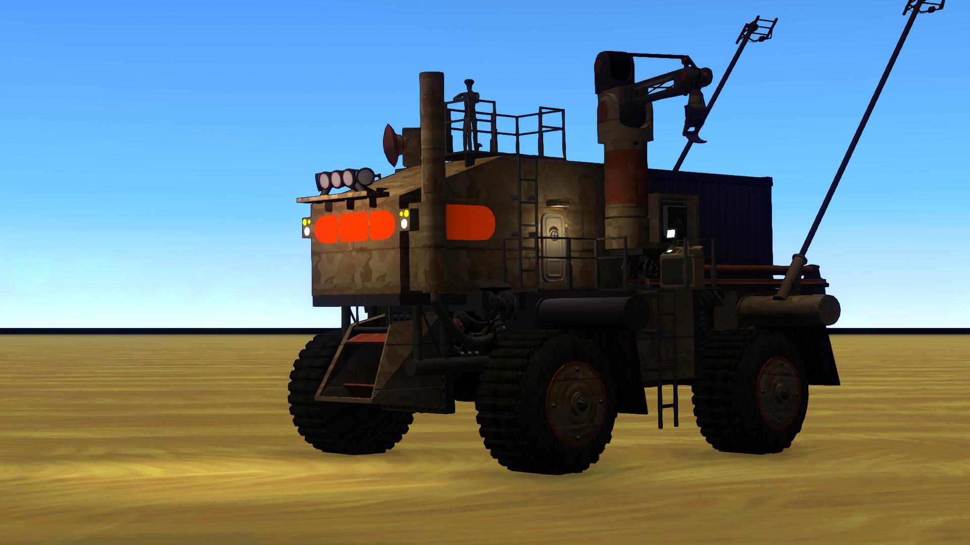 Desert Nomad Logistics Truck