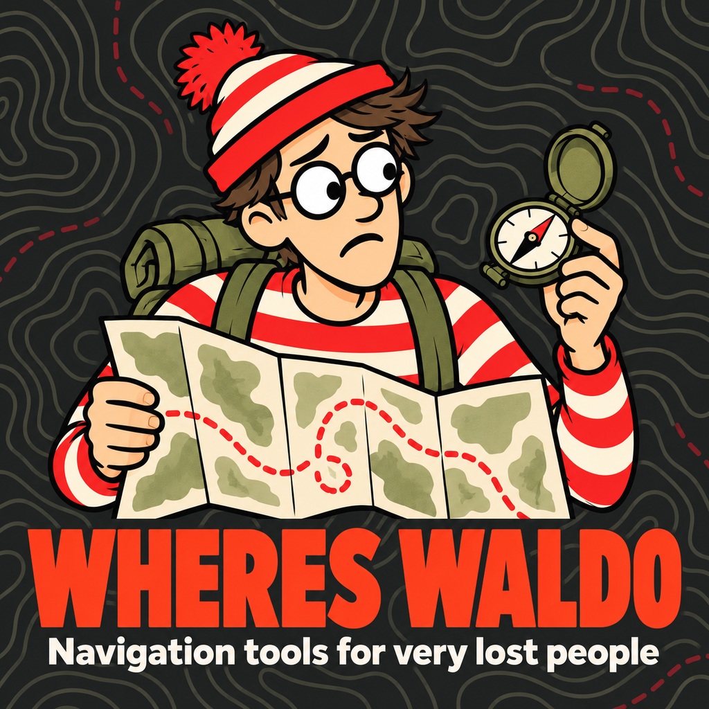 Wheres Waldo - Navigation Tools for Very Lost People