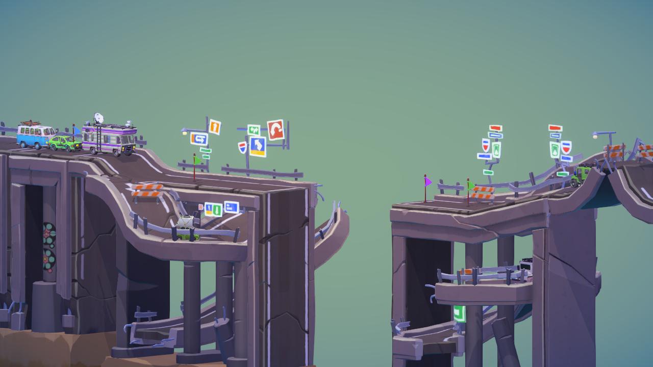 Twisted Turnpike: Lots of Cars