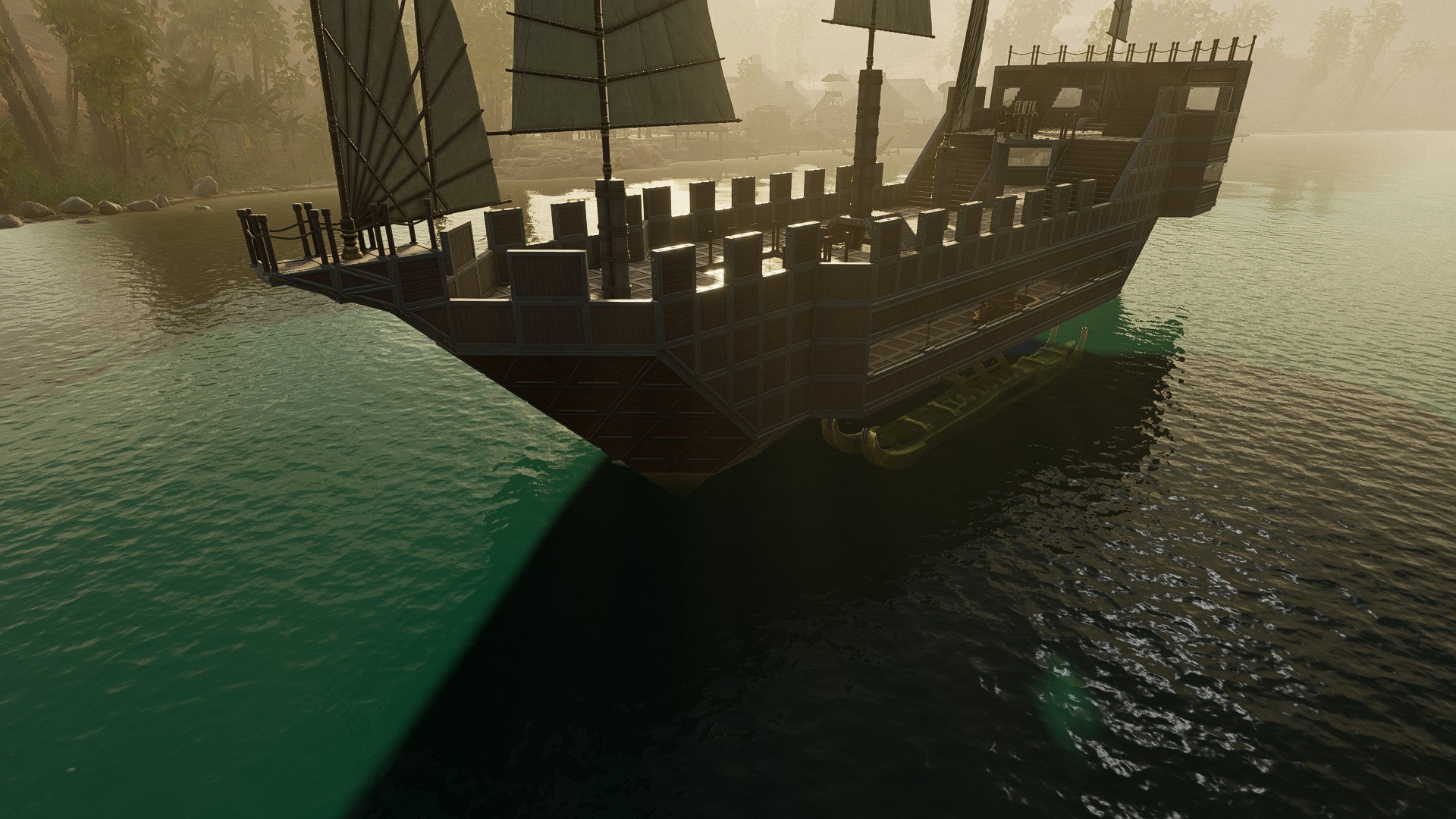 小木船（帆船） – Soulmask Mod