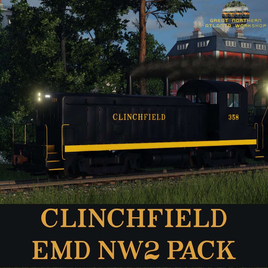 Clinchfield Railroad NW2 Pack
