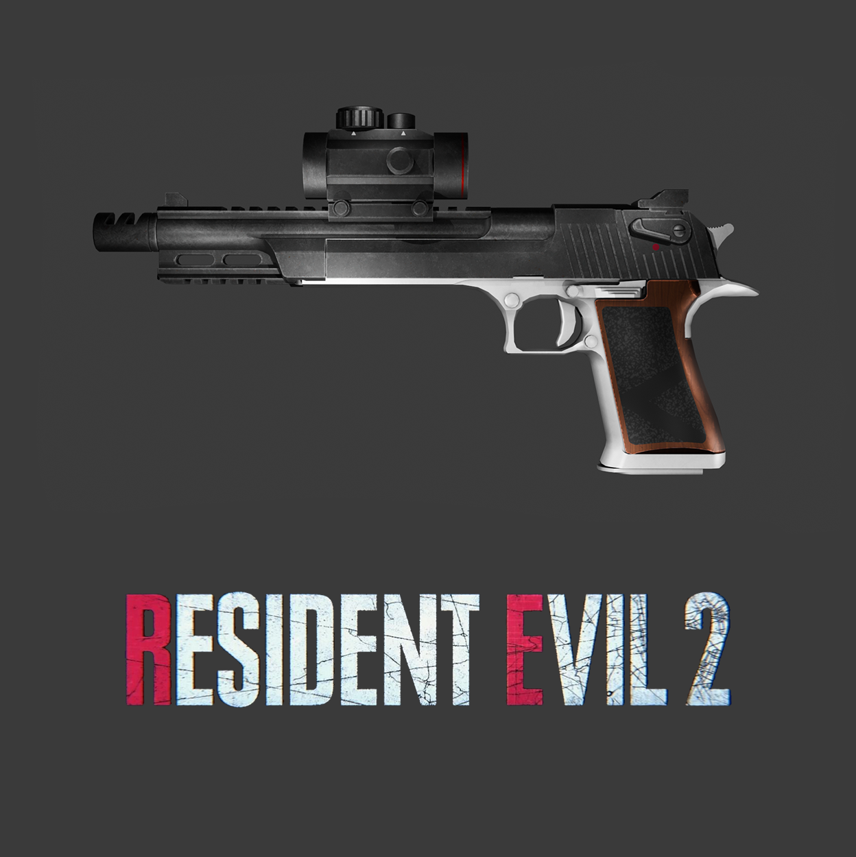 【RE2R】Resident Evil 2 Remake Lightning Hawk (Fully Upgraded) Replaces Colt 1911