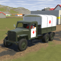 Troubadour M.U.V xl 1941 transport canvas Medic