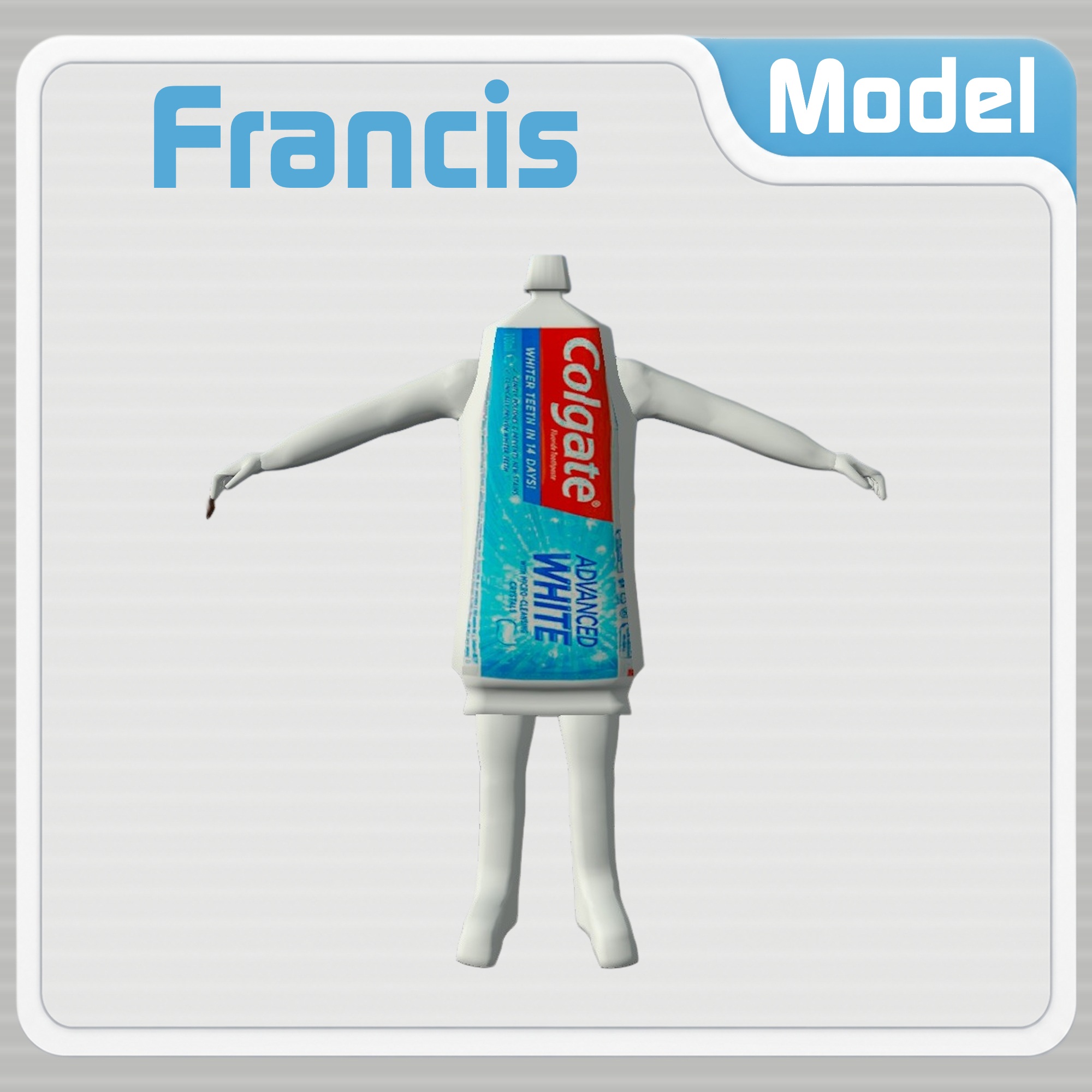 Francis: Colgate Man