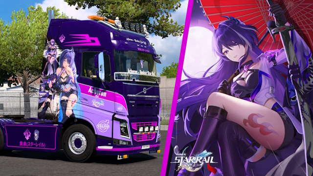 Volvo FH4 Acheron - Honkai: Star Rail Skin