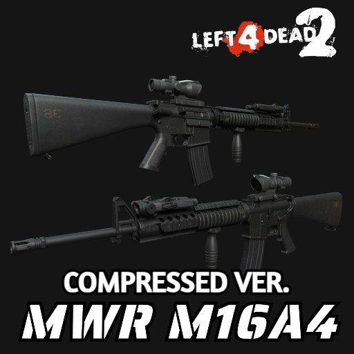 MWR US Army M16A4 (Desert Rifle) - Compressed Version