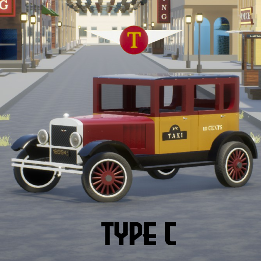 Troubadour type C sedan 1927 NBC cab co