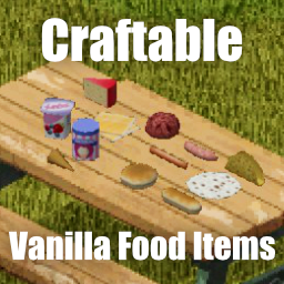 Craftable Vanilla Food Items[B42] – Project Zomboid Mod