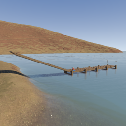 Simple Jetty by Uncle T