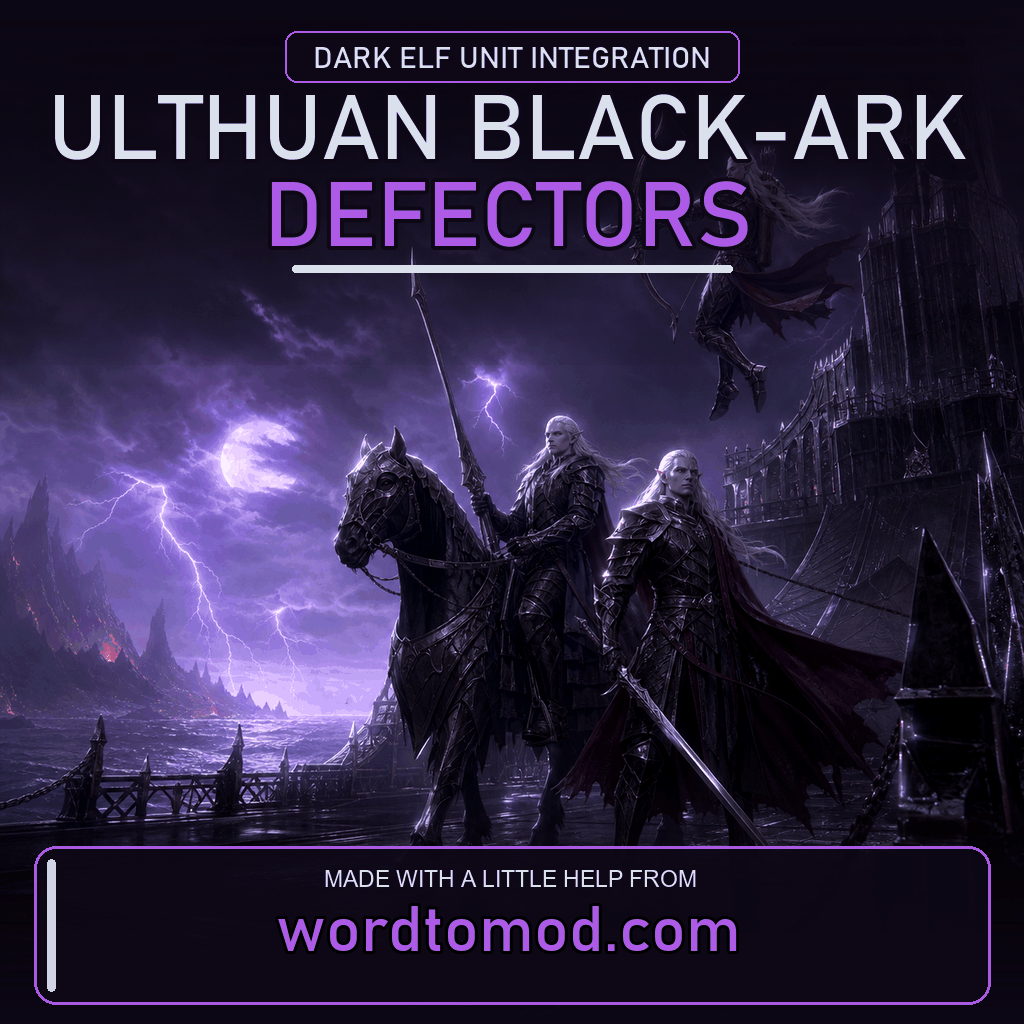 Ulthuan Black-Ark Defectors for Dark Elves