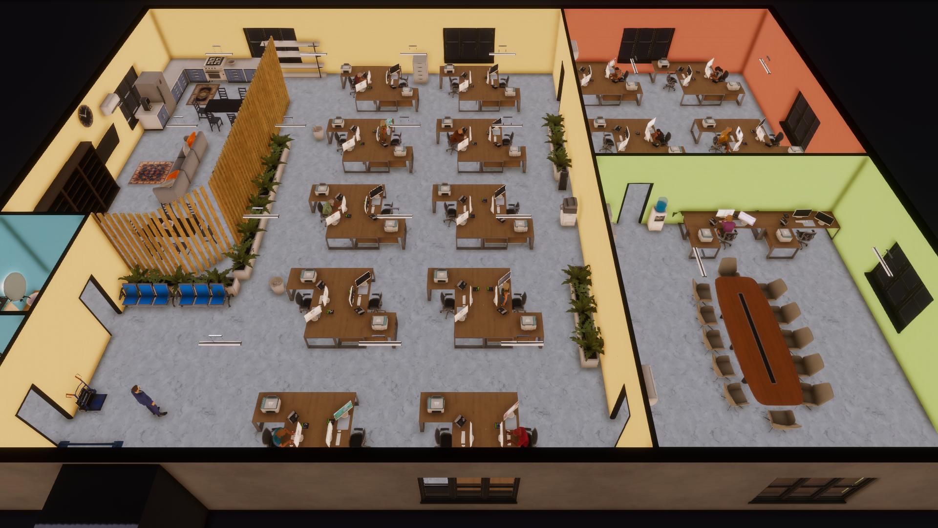 Ren's Large Office (30 desks)