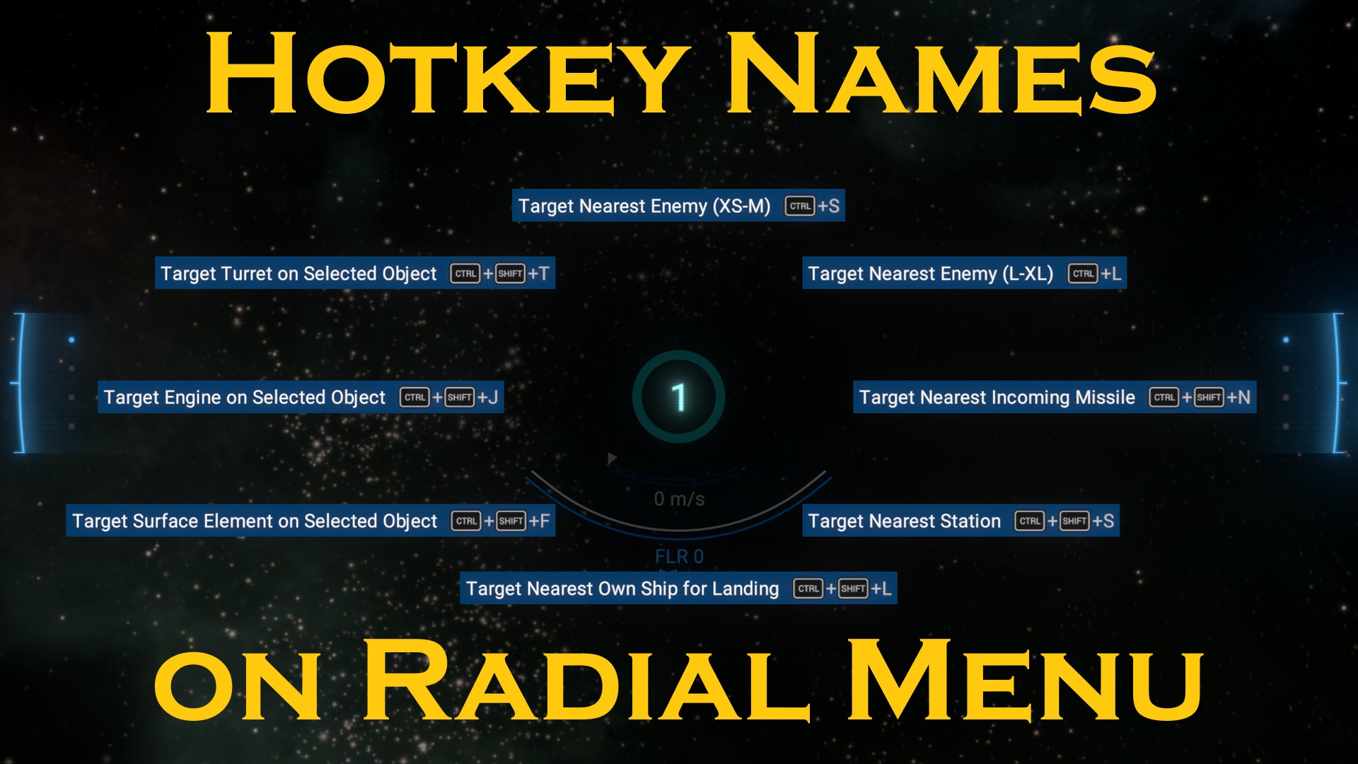 Hotkey Names on Radial Menu