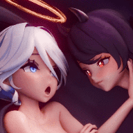 [ViciNeko] Furina X HuTao – A Devilish Taste Of Heaven ❤️ (⁄ ⁄ ⁄Ω⁄ ⁄ ⁄)⁄ ❤️