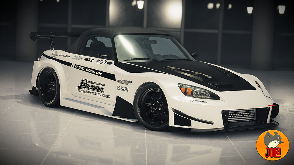 Livery Honda S2000 - J's Racing Black