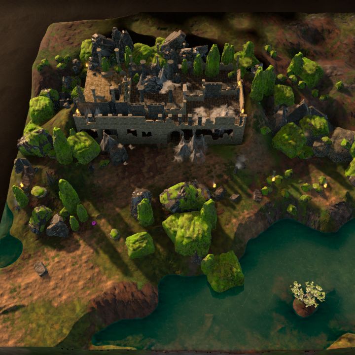 halfburied ruin