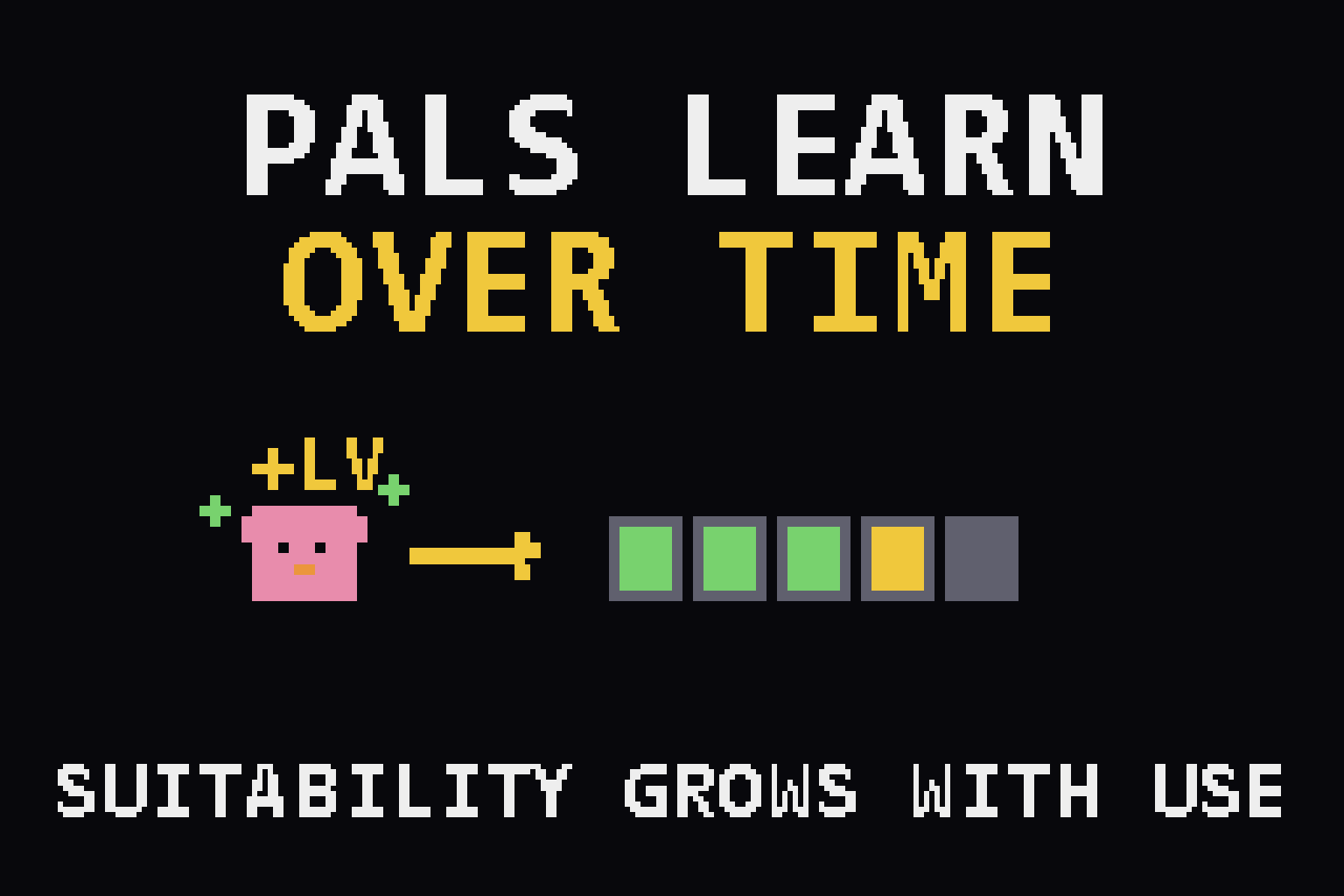 (SERVER) Pals Learn Over time