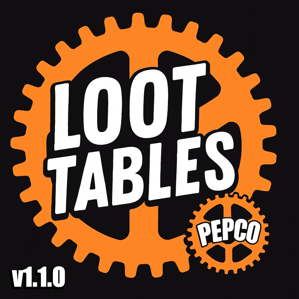 Loot Tables Framework preview