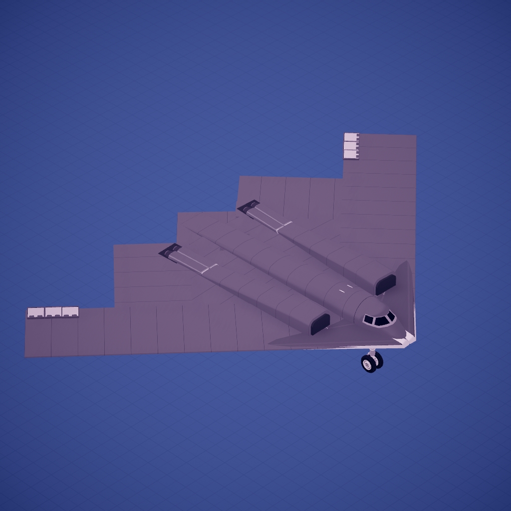 grumman b-2 spirit with more realistic brakes and speed