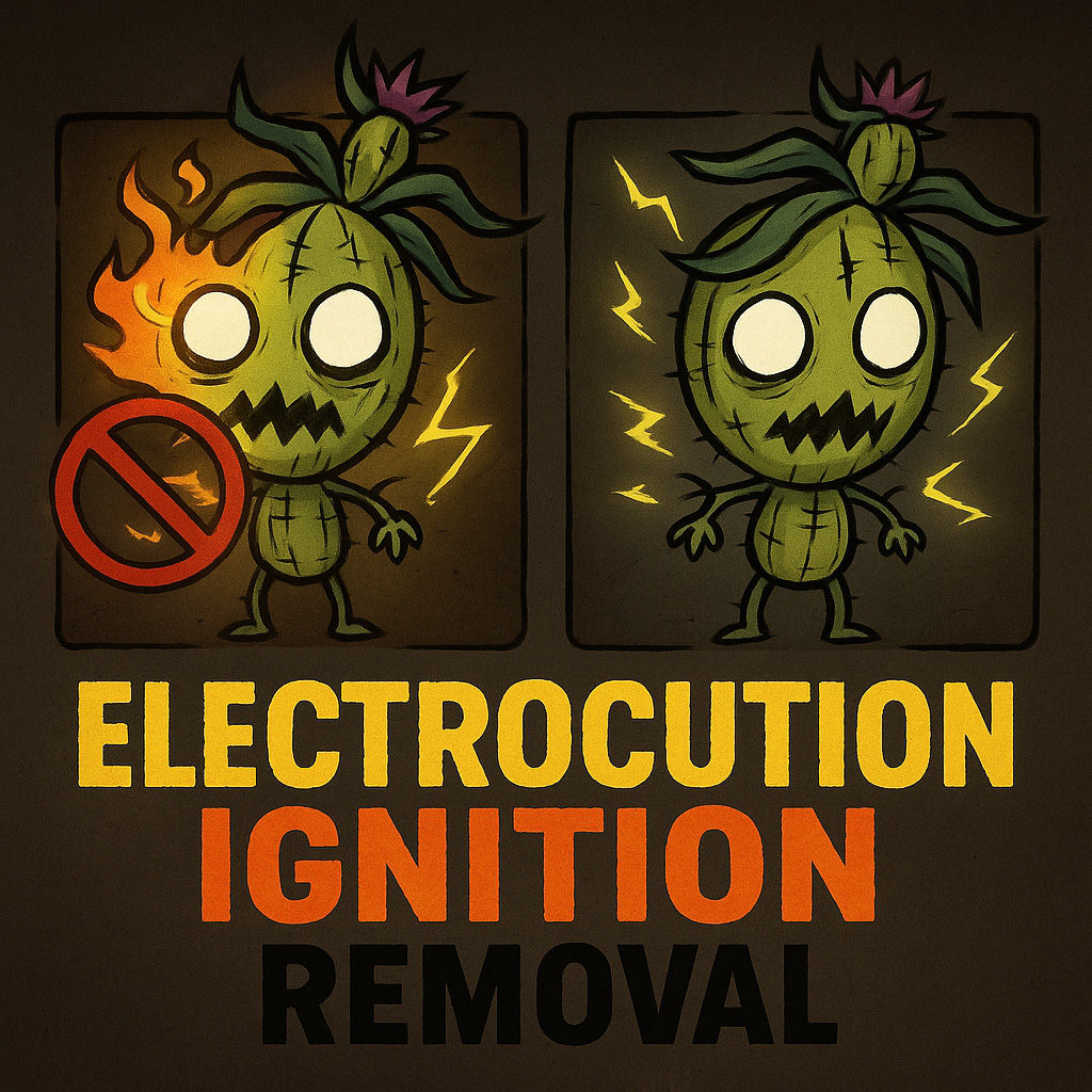 Electrocution Ignition Removal – Don't Starve Together Mod