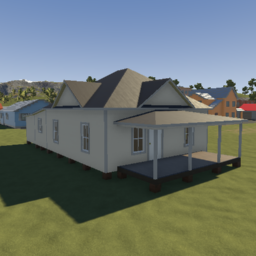 1930's 2 bedroom house (unfurnished)
