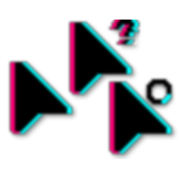 Glitch / TikTok animated Cursors
