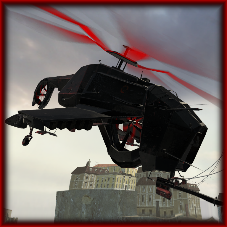 Black & Red : Hunter Chopper