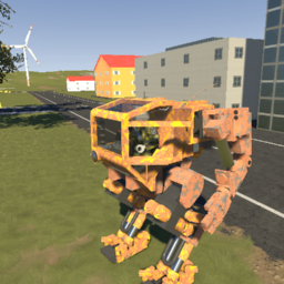 Caracal C19 "Farmhand" Ultralight Mech (rust)