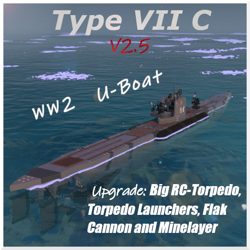 Type VII C U-Boat  V2.5