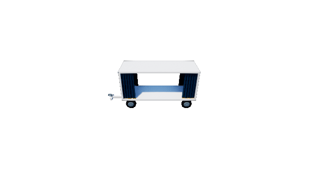 Luggage Cart Open - Airport Parts