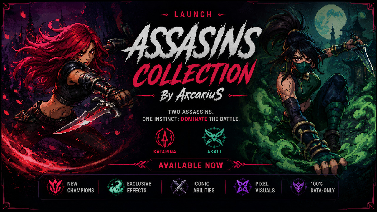 LOL Assasins Collection by ArcariuS