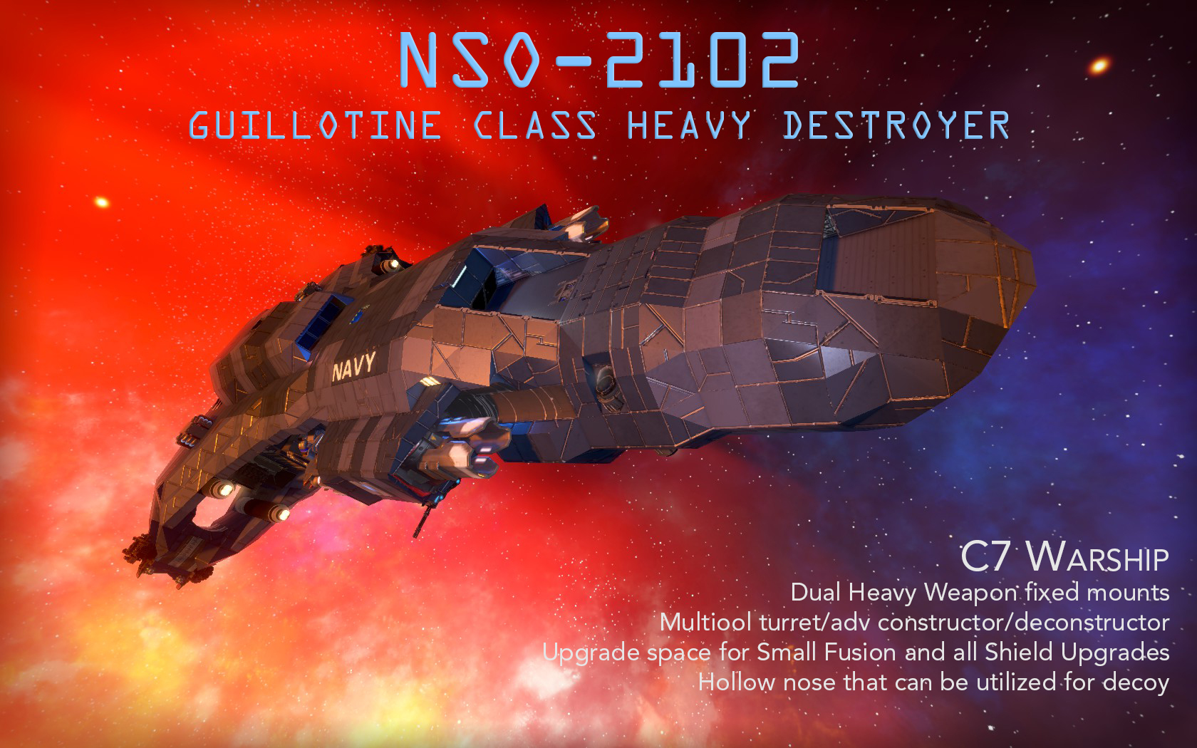 NSO-2102 Navy Guillotine