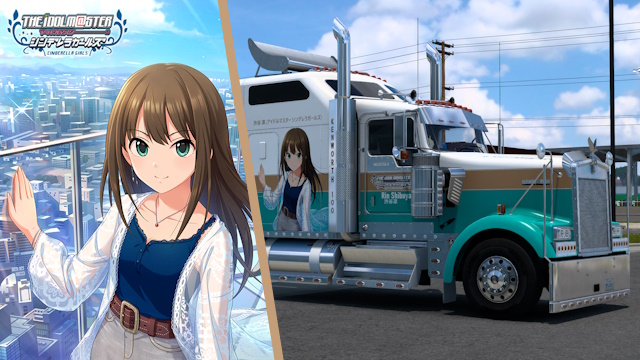 Kenworth W900 Rin Shibuya - The iDOLM@STER Cinderella Girls Skin