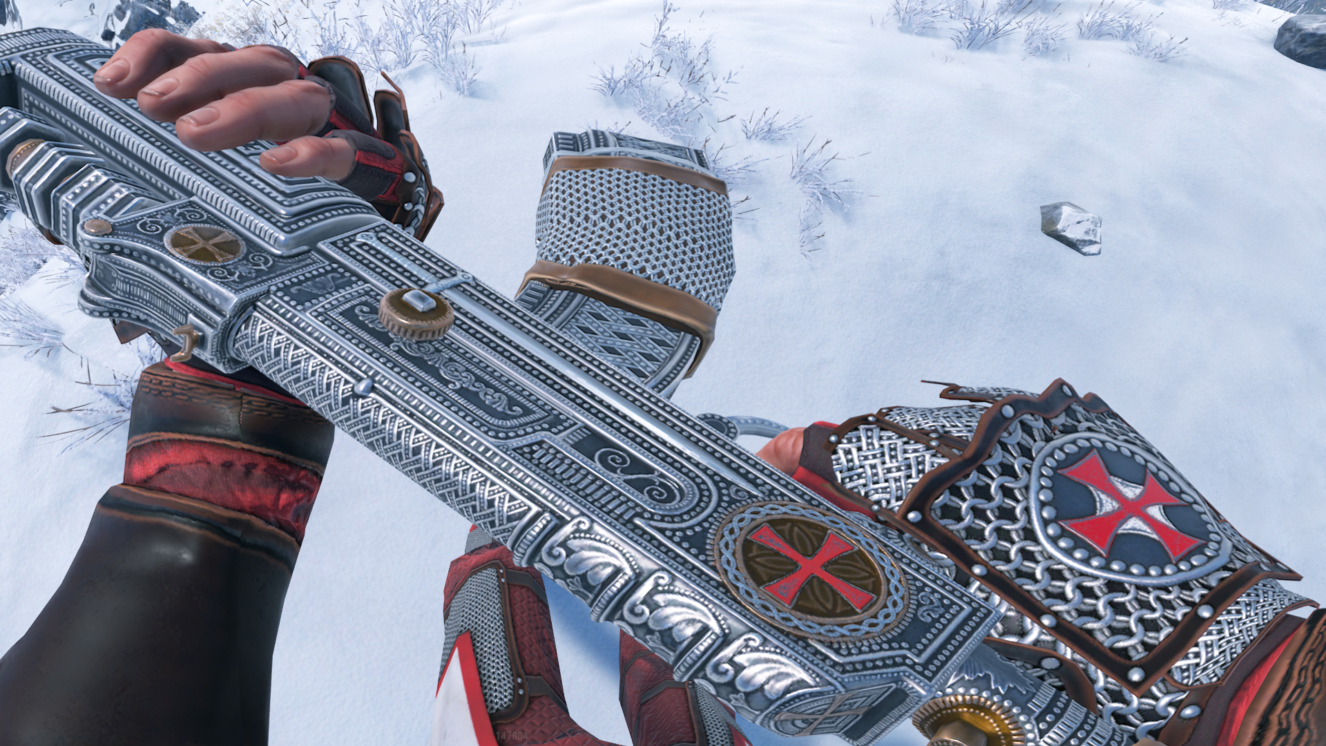 Knights Templar Roadsign Gloves thumbnail 5