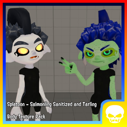 Splatoon - Salmonling Sanitized & Tarling Body Texture Pack