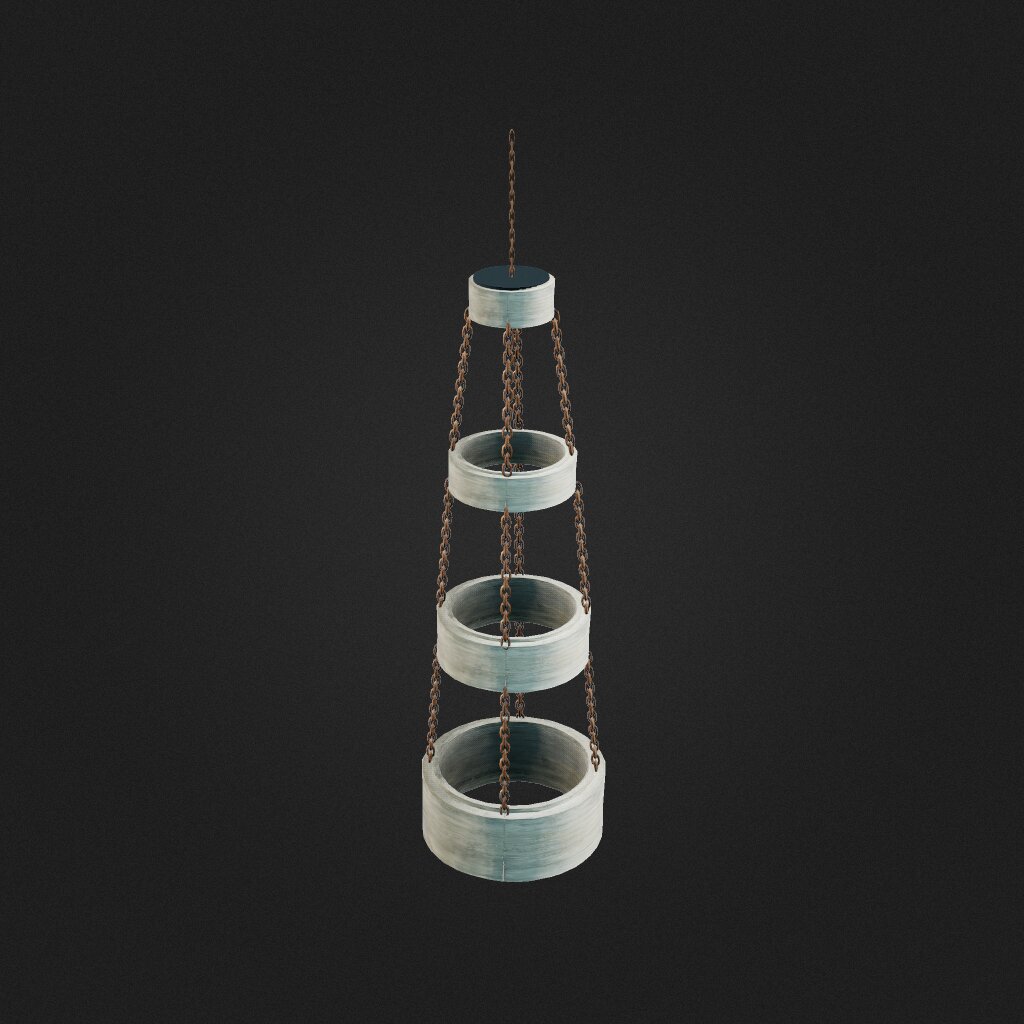 4 chain chandelier nw