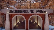 Underground Tunnel (snowy) v.3