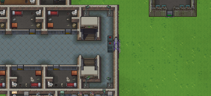 The gates and sniper prison