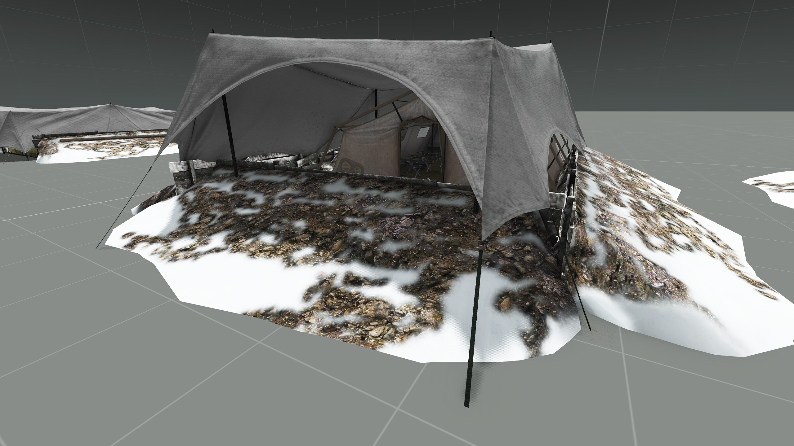 (STG) Winter Fortificatios and  Tents