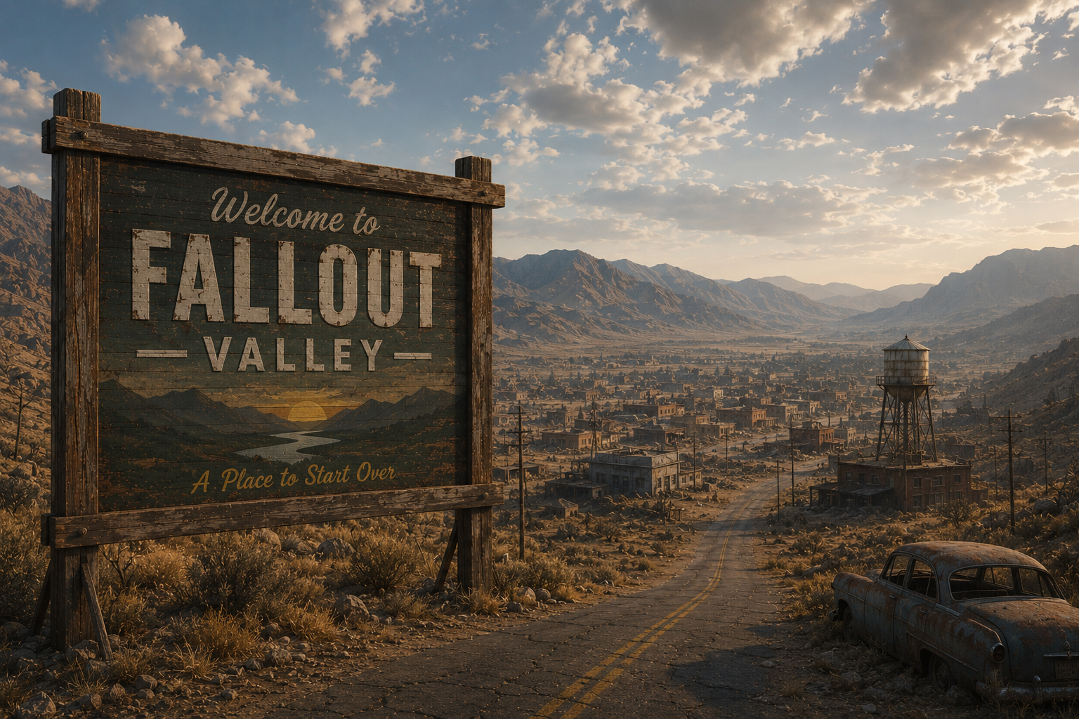 Баннер сервера Fallout Valley