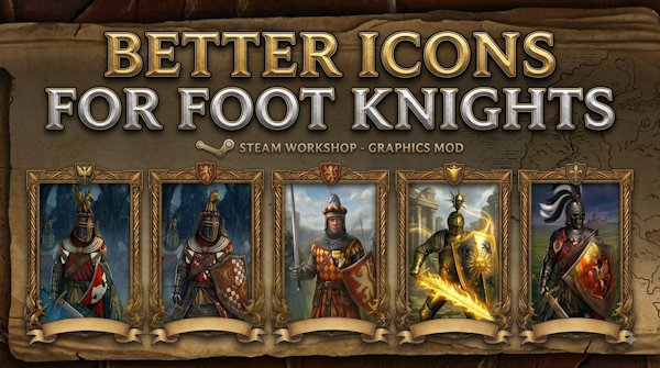 Better icons for foot knights