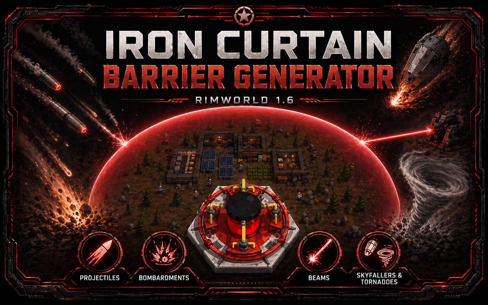 Iron Curtain Barrier Generator