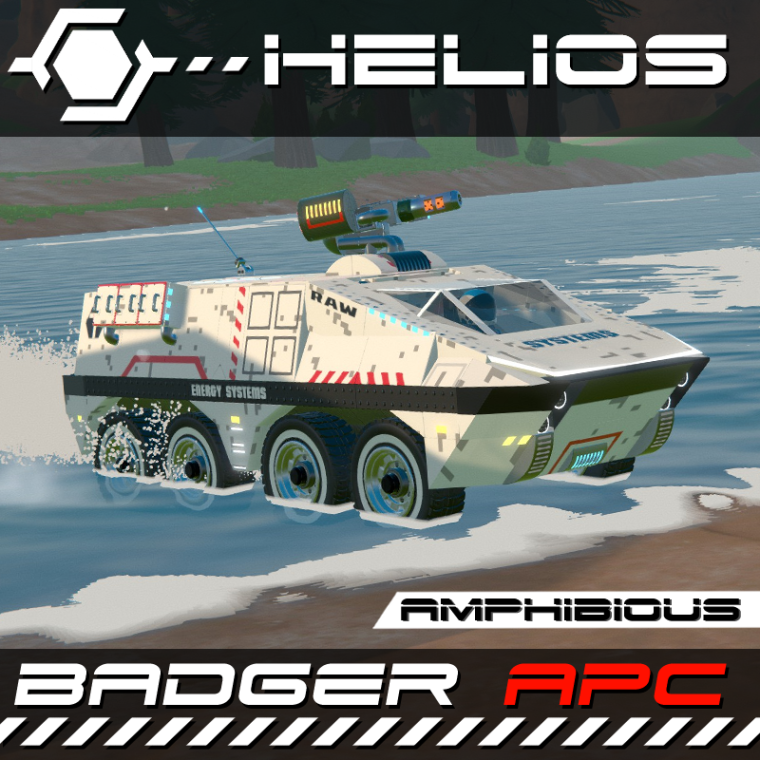HELIOS 'Badger' Amphibious APC