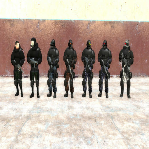 Black Armor Retail-like Horror Combine [Replacements]
