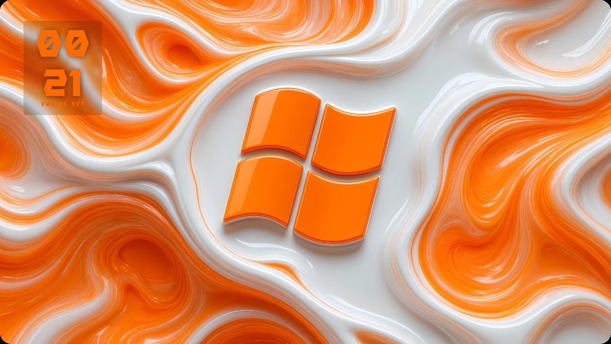 Orange Windows