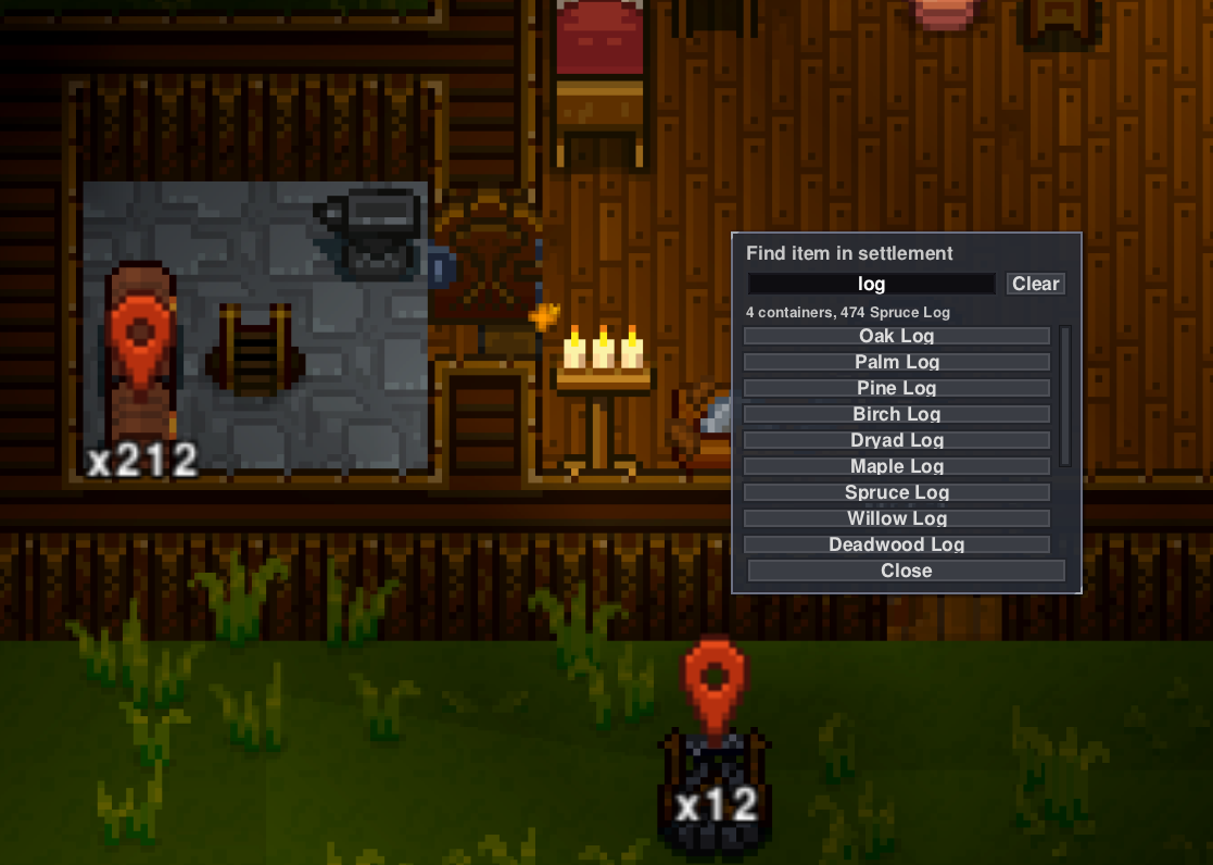 Settlement Item Finder